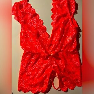 Peach lingerie jumper